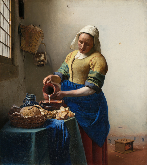 Johannes Vermeer | The Milkmaid