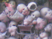 in a dollshop by piazza del popolo.