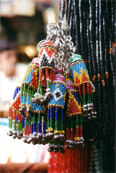 jhumka keychains at khajoor bazaar in karachi